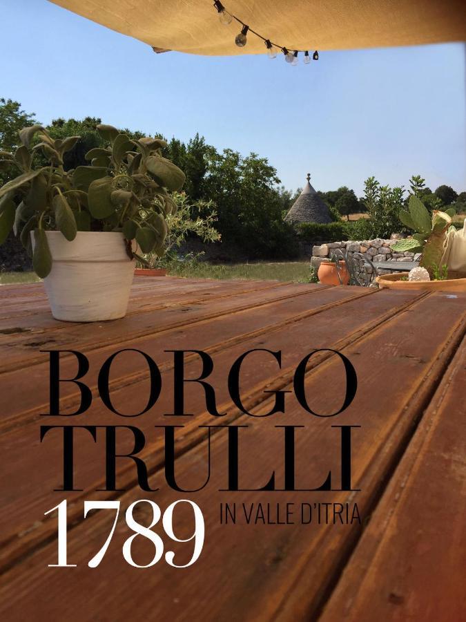 Borgo Trulli 1789 Acomodação com café da manhã Ostuni Exterior foto